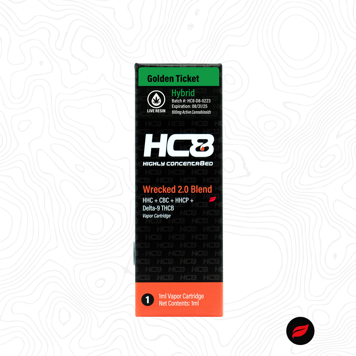 Highly Concentr8ed Wrecked 2.0 Blend Cart (HHC+HHCP+CBC+THC