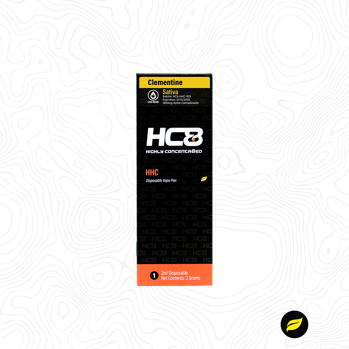hhc Highly Concentr8ed HHC Disposables 2mL - Highly Concentr8ed